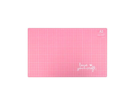 BASE DE GOMA PARA CORTE 45X30 A3 ROSA