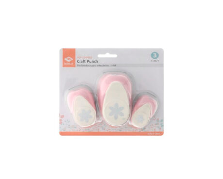 PERFORADORA SET MARGARITAS X3 16MM 25MM 38MM