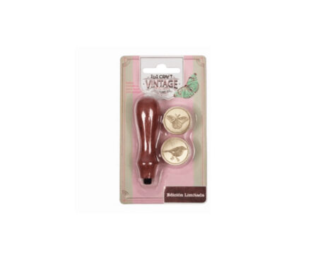 KIT SELLO PARA LACRE MANGO + BRONCE X 2 VINTAGE