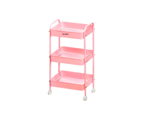 CARRO ORGANIZADOR MOVIL IBICRAFT 40X20X78 PINK